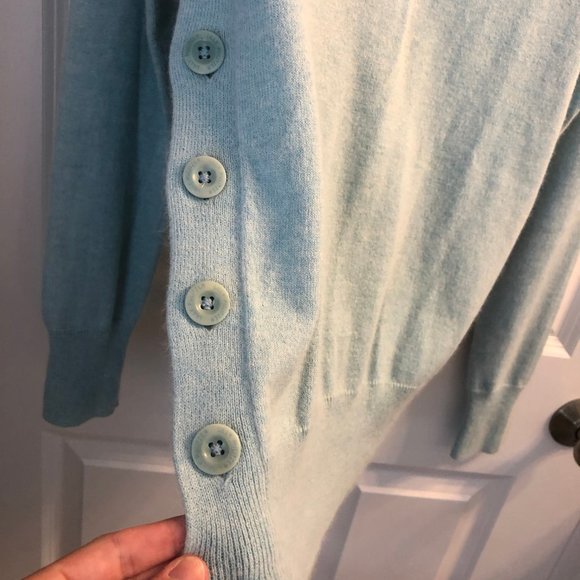 Lilly Pulitzer Light Blue Turtleneck Sweater, XS - Picture 6 of 7